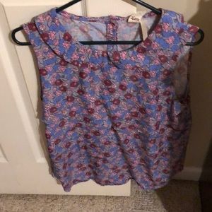 Matilda Jane sleeveless top, size L in excellent condition